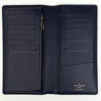 Louis Vuitton Portefeuille Brazza NM Monogram Bree Wallet Navy — view 8