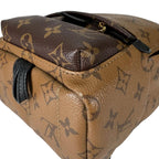 Louis Vuitton Monogram Reverse Mini Palm Springs Backpack Brown — view 7