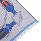 Hermes Tatersale Rectangle Stole Scarf — view 2