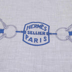 Hermes Tatersale Rectangle Stole Scarf — view 4