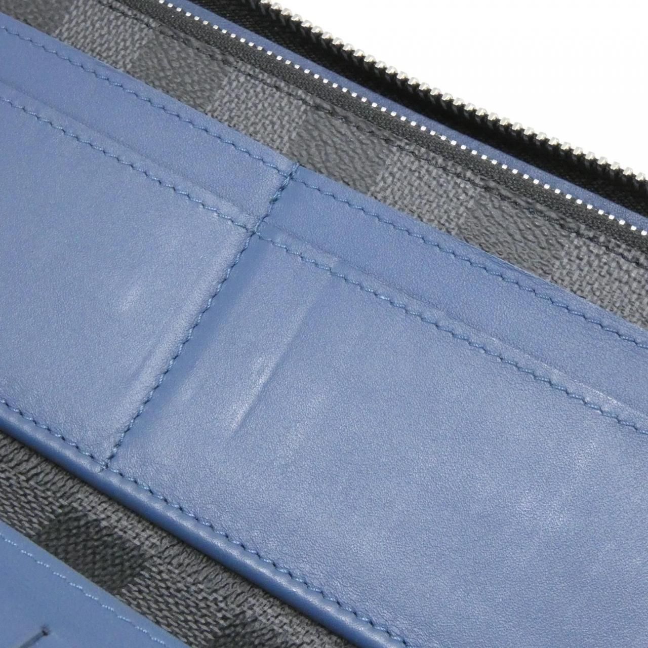 Louis Vuitton Damier Graphite Zippy Wallet Vertical — view 7