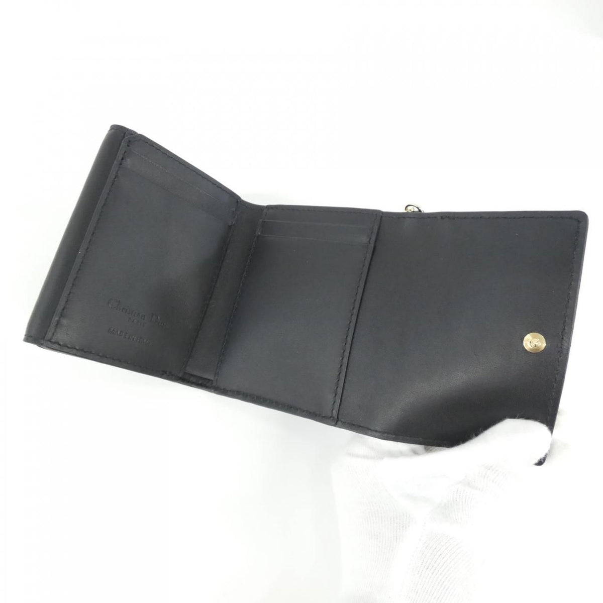 Dior Lady Lotus Wallet Handbag — view 6