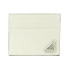 Prada Card Case Card Holders White