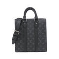 Louis Vuitton Monogram Eclipse Sac Plat Cross Bag