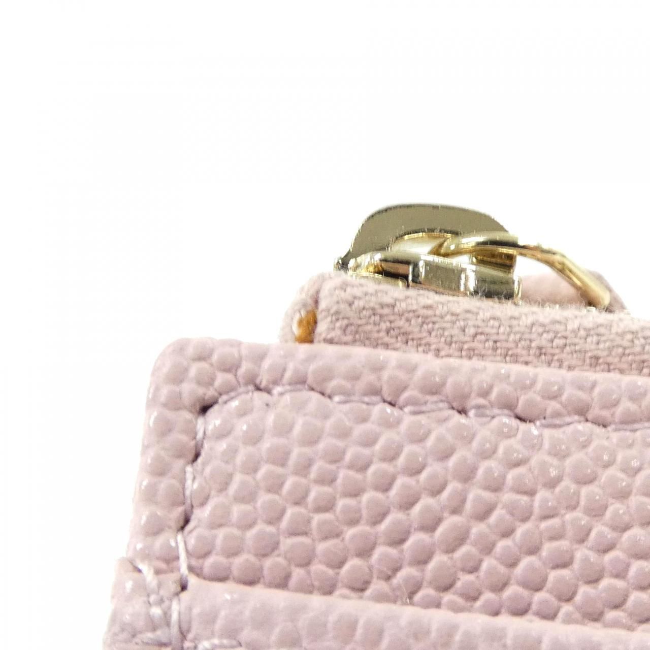 Chanel Card Case Card Holders Pink — view 4