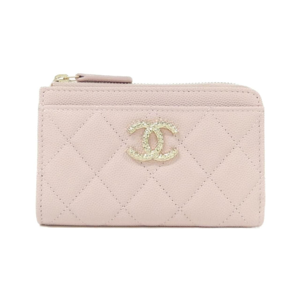 Chanel Card Case Card Holders Pink