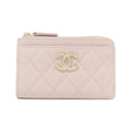 Chanel Card Case Card Holders Pink