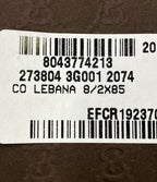 Gucci Ribbon Scarf Silk 100% GG Charm — view 4