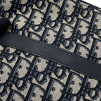 Dior Clutch Oblique Black Jacquard Travel Kit — view 6