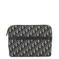 Dior Clutch Oblique Black Jacquard Travel Kit