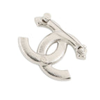 Chanel Brooch CC Logo Rhinestone Faux Pearl — view 3