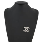 Chanel Brooch CC Logo Rhinestone Faux Pearl — view 4