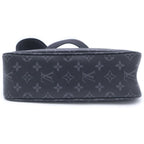 Louis Vuitton Monogram Eclipse Pochette Accessoire XL Shoulder Bag Black — view 5