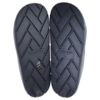 Bottega Veneta Gel Rubber Sandal Band Sandals Shoes Black — view 5