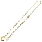 Louis Vuitton Initial Alphabet Sea Necklace Pendant Chain Gold — view 2