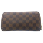 Louis Vuitton Damier Zippy Wallet Zip Around Brown — view 2