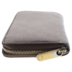 Louis Vuitton Damier Zippy Wallet Zip Around Brown — view 3