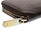 Louis Vuitton Damier Zippy Wallet Zip Around Brown — view 5