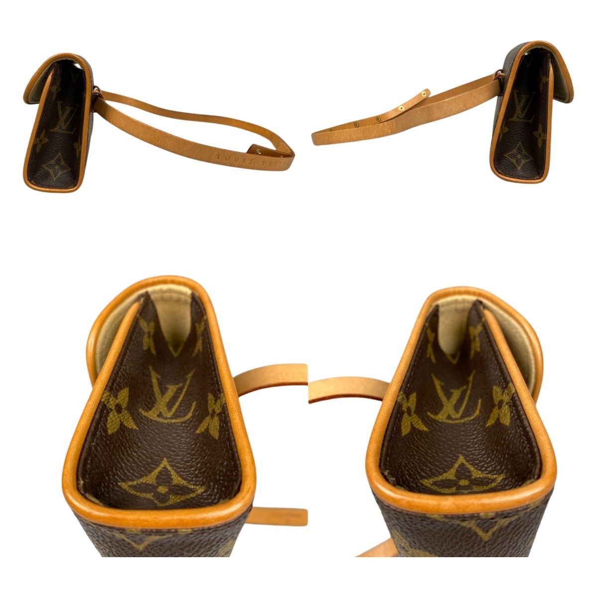Louis Vuitton Monogram Pochette Florentine Hand Pouch — view 5