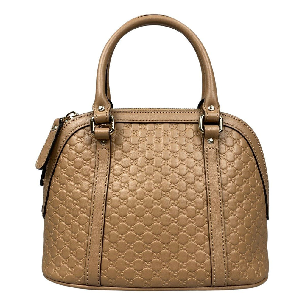 Gucci Micro Guccissima 2-Way Handbag Beige — view 3