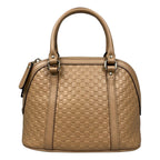 Gucci Micro Guccissima 2-Way Handbag Beige — view 3