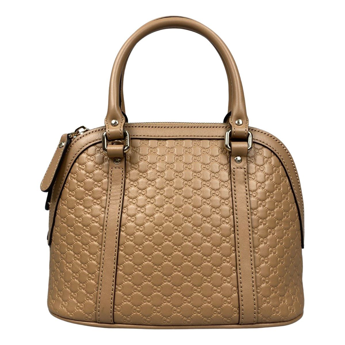 Gucci Micro Guccissima 2-Way Handbag Beige — view 3