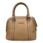 Gucci Micro Guccissima 2-Way Handbag Beige — view 2