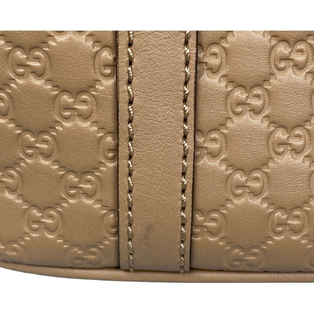 Gucci Micro Guccissima 2-Way Handbag Beige — view 6