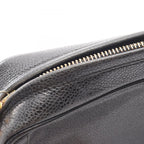 Chanel Shoulder Bag CC Logo Black Calf CC Chain — view 9