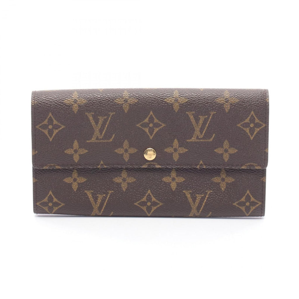 Louis Vuitton Bifold Wallet Pochette Porte-Monnaie Cles Leather