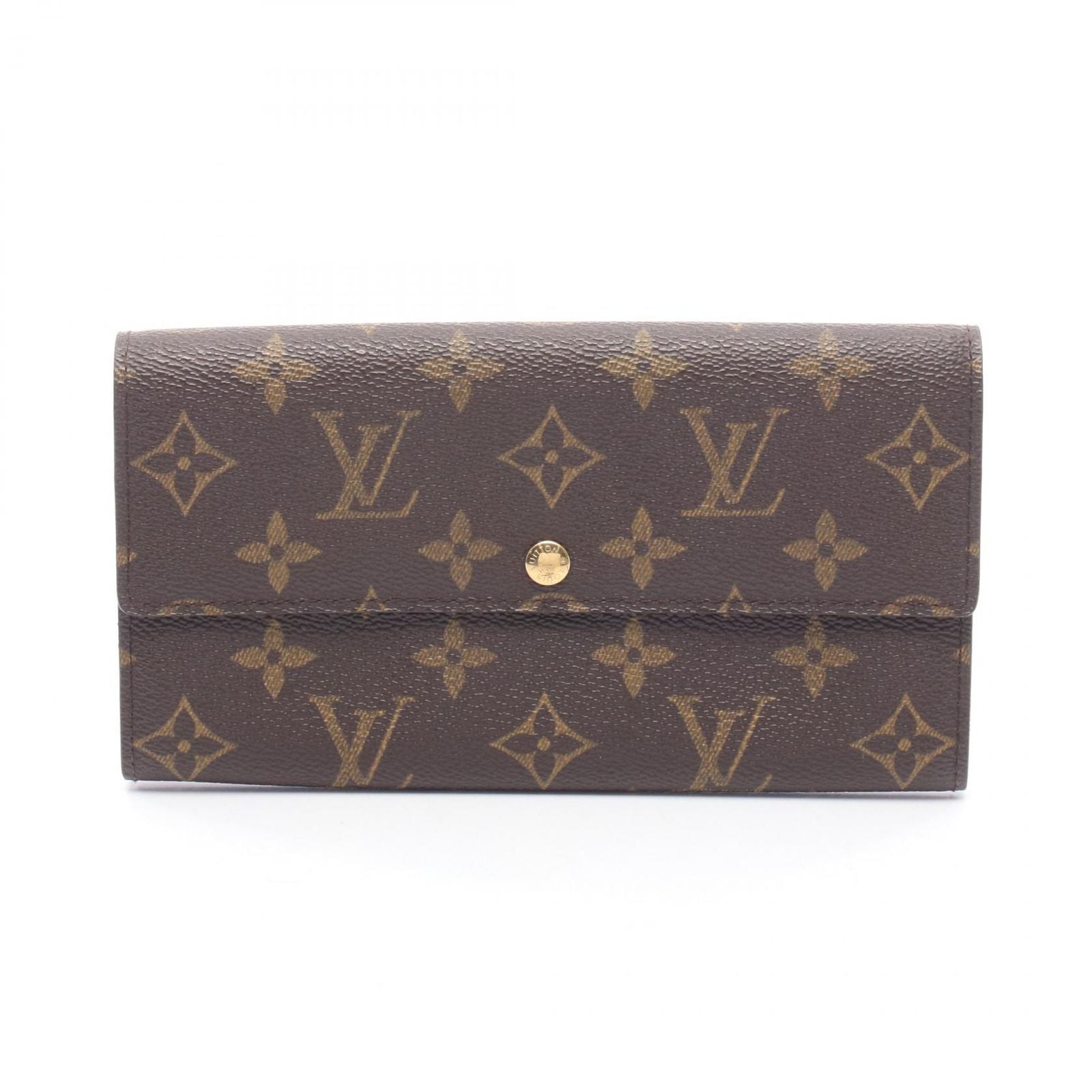 Louis Vuitton Bifold Wallet Pochette Porte-Monnaie Cles Leather