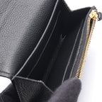 Louis Vuitton Coin Case Porte-Monnaie Rosalie Noir Leather — view 3