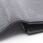 Louis Vuitton Coin Case Porte-Monnaie Rosalie Noir Leather — view 7