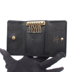 Louis Vuitton Key Case Multicles 6 Noir Leather Key Holder — view 3