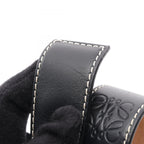 Loewe Bracelet Anagram Slap Small 119.19.336 Leather Bangle — view 6