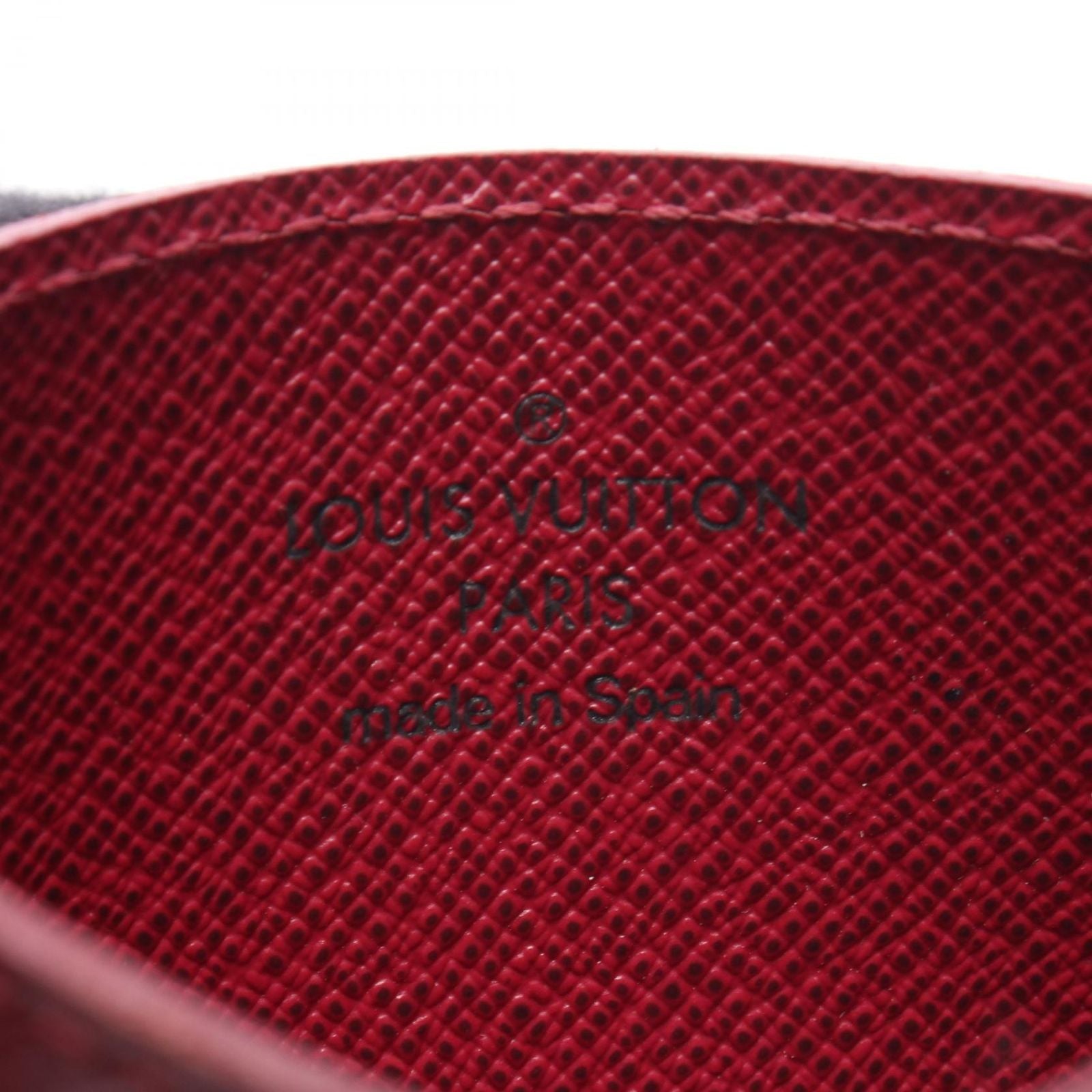 Louis Vuitton Card Case Holder Sample Fuchsia Leather — view 4