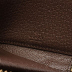 Gucci Coin Case Ophidia GG Supreme Beige Dark Brown Leather L — view 4