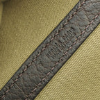 Hermes Tote Garden Party PM Khaki Ebene Canvas Leather — view 4