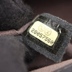 Chanel Shoulder Bag Charcoal Gray Lambskin Chain — view 5