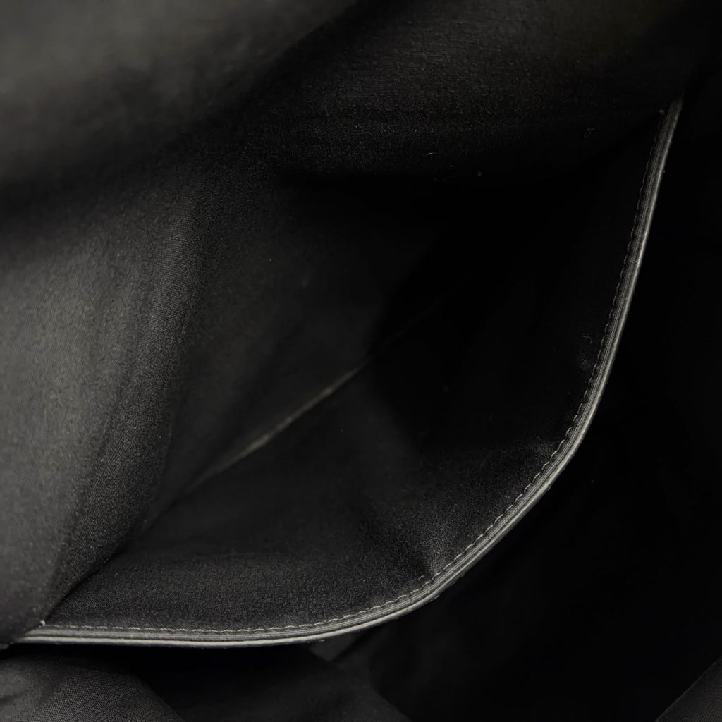 Dior Homme Be Motion Leather Nylon Navy Black Backpack Silver — view 5
