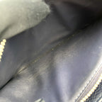 Louis Vuitton Portefeuille Lockme II Leather Navy Wallet Silver — view 5