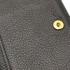 Louis Vuitton Portefeuille Monogram Empreinte Noir Leather Black Bifold Wallet — view 8