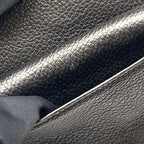 Louis Vuitton Portefeuille Monogram Empreinte Noir Leather Black Bifold Wallet — view 7