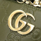 Gucci Guccissima Vanity Bag Khaki — view 8