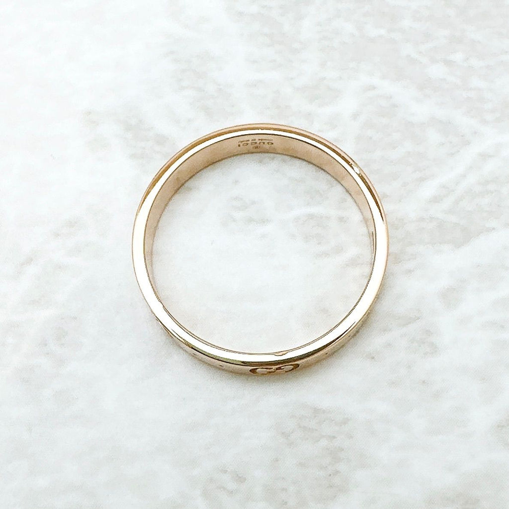 Gucci Icon Pink Gold Ring