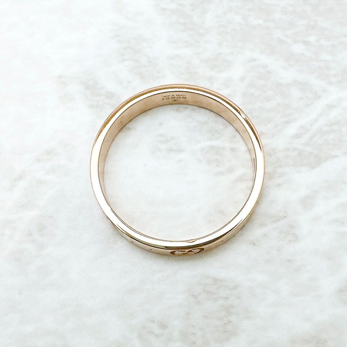 Gucci Icon Pink Gold Ring