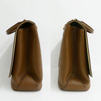 Louis Vuitton Volta Parnassea Taurillon Leather Khaki Taupe Handbag 2-Way — view 4