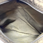 Prada Shoulder Bag Triangle Logo Nylon Khaki — view 8