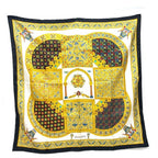 Hermes Scarf Carre 90 Silk White