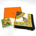 Hermes Scarf Carre 90 Silk White — view 9